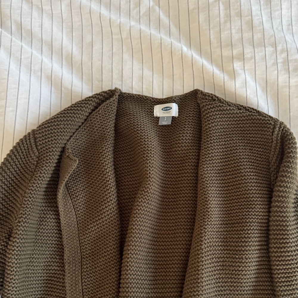 Old Navy Olive Knit Sweater